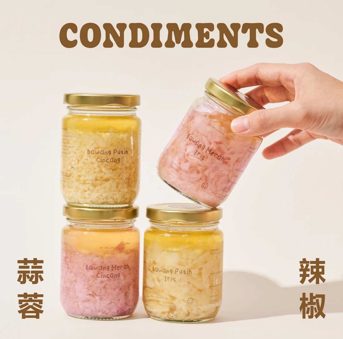 Koleksi Condiments Millimala