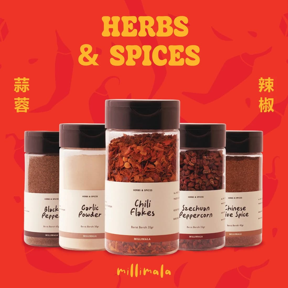 Koleksi Herbs & Spices Millimala
